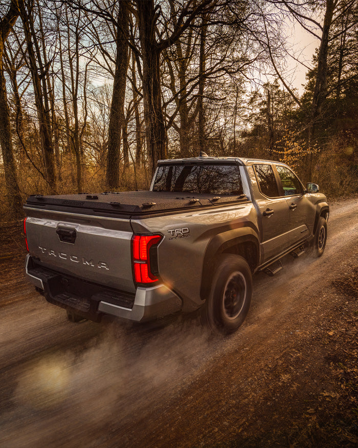 2024 Toyota Tacoma Heavy Duty Truck Bed Cover Driving