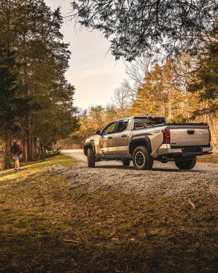 2024 Toyota Tacoma Heavy Duty Truck Bed Cover Parked
