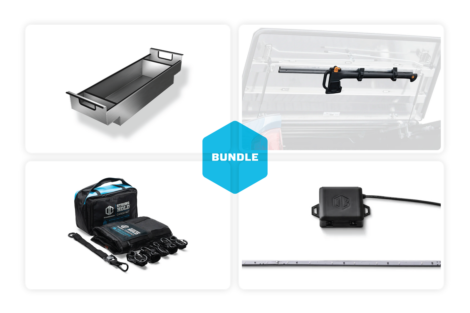 Pac Mule Racks Pack Mule Bundle | DiamondBack Truck Covers – DiamondBack Covers