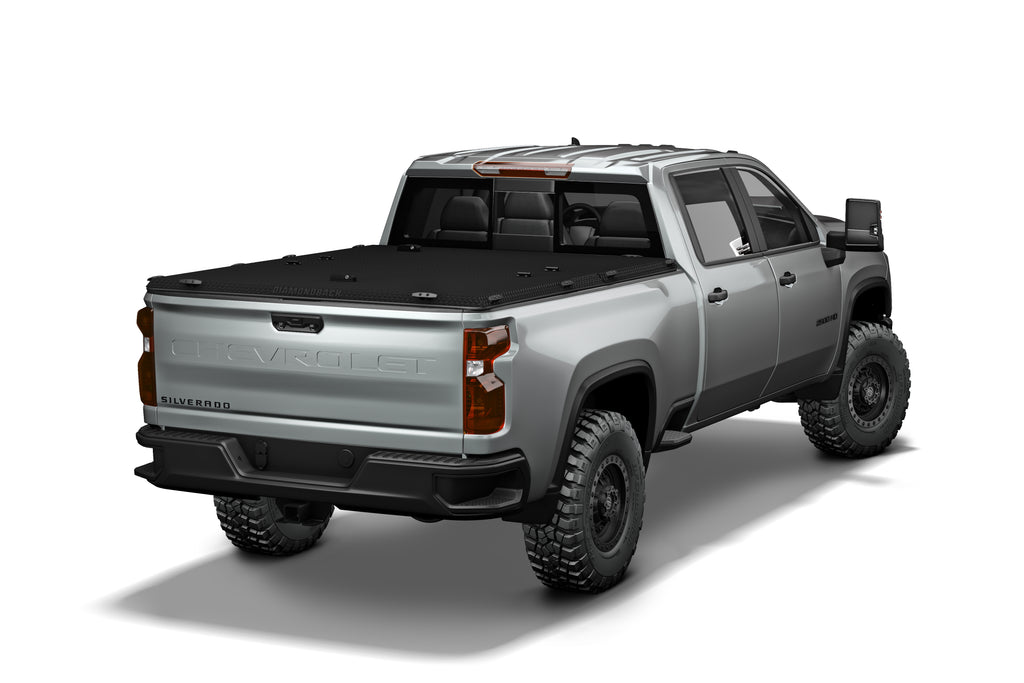 Heavy-Duty, Hard Tonneau Covers | DiamondBack HD Truck Cover ...