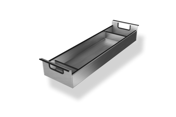 DiamondBack Wingman Cross Bin providing elevated tool organization and secure storage in a fleet truck bed.